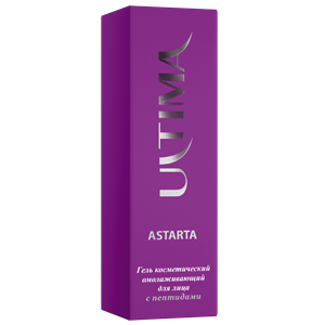 Ultima Омолаживающий гель Астарта с пептидами  Ultima Anti-Aging Moisturizing Gel Astarta  30мл