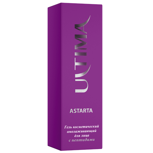 Ultima Омолаживающий гель Астарта с пептидами  Ultima Anti-Aging Moisturizing Gel Astarta  30мл 2345 - фото 5030