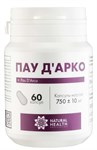 Пау Д'арко  Кора муравьиного дерева --  60 капсул  от вирусов и грибов 3047